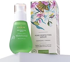 LuxaDerme Pore Perfecting Face Serum - Minimizes Pores, Controls Oil & Sebum, Firms Skin | 96% Natural Ingredients with Lotus water, Alpaflor® Alp-Sebum, Syn®-Coll, Galactomyces | Korean Skincare - 30ml