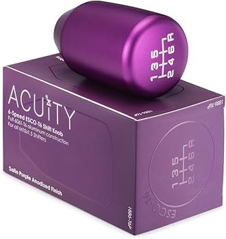 Amazon.com: ACUITY ESCO-T6 Shift Knob in Satin Purple Anodized