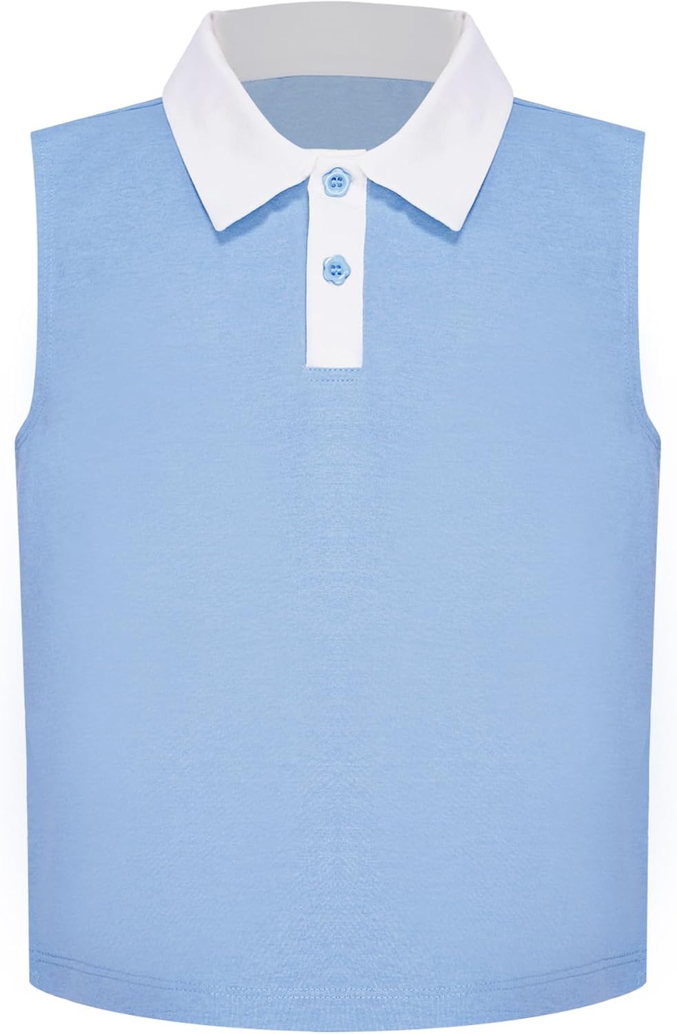 YiZYiF Kids Tennis Practice Shirts Golf Tank Tops Breathable Activewear Fast Drying Moisture Wicking Vest