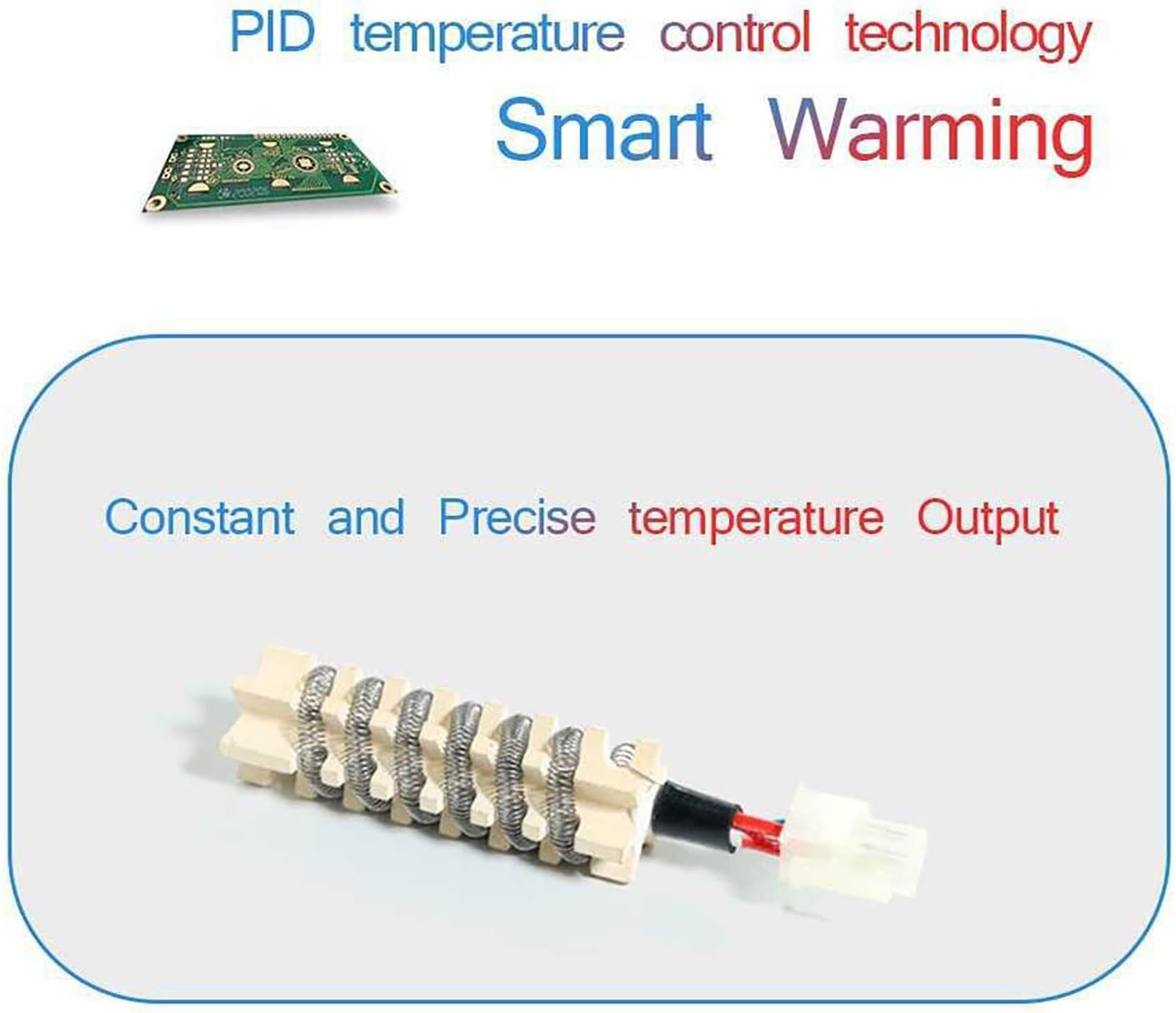Heat-Gun-Vinyl-Heat-Shrink Rework Station iHGun-1 650W Accuracy Air Force and Temperature Adjustable LED Display