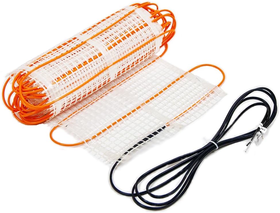 22.5 sq. ft, 120V Ceramic & Stone Tile Electric In-Floor Heating Mat - ThermoTile TT15-120