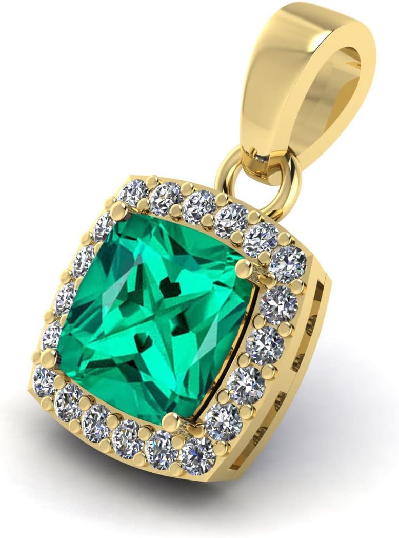 LMDPRAJAPATIS Natural Gemstone Birthstone Women Pendants Fine Jewelry Gifts for Women's Girls