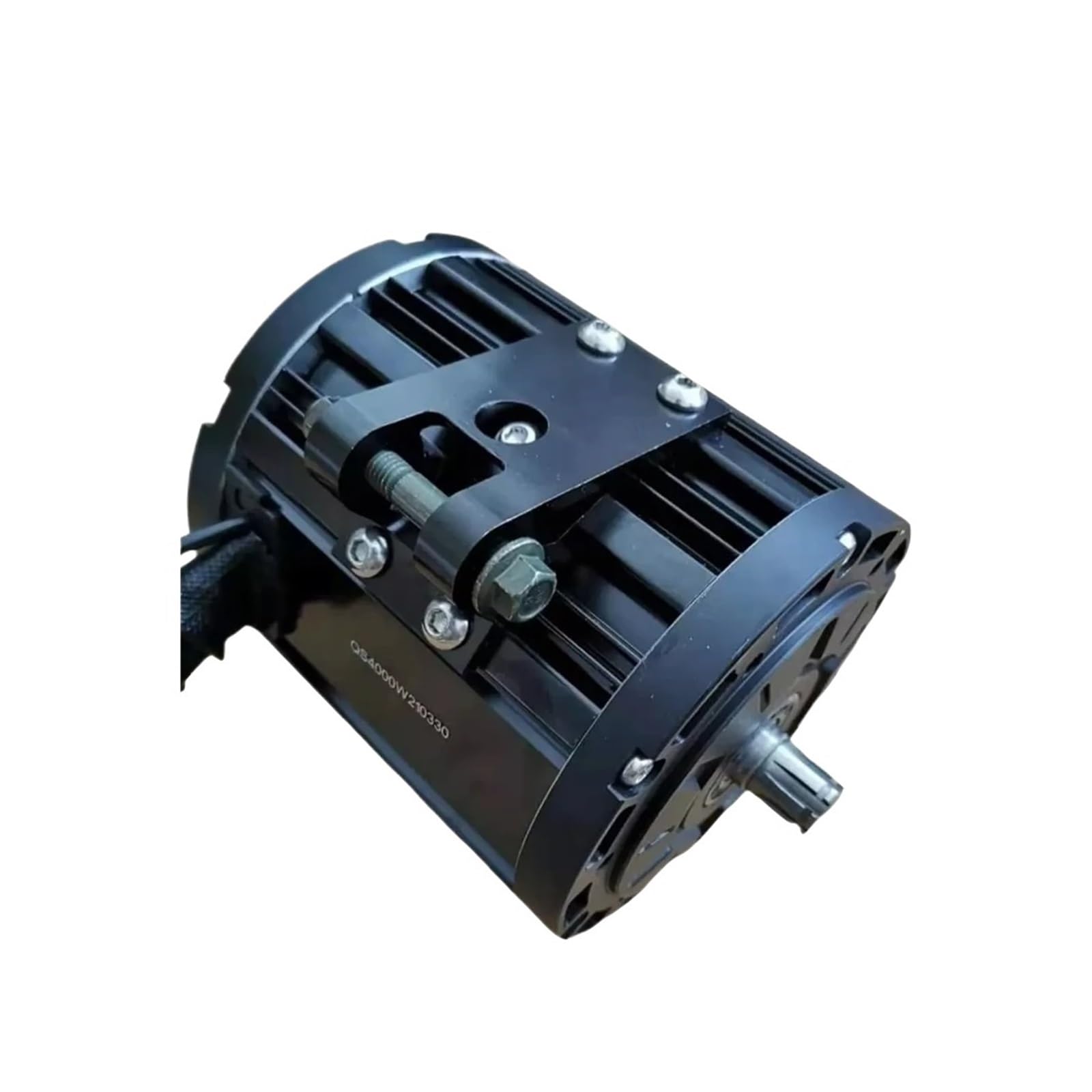 Hub Motor QS138 Kit 4000W Mid Drive Electric Motor for Convert 7500W Max Continuous 72V 110KPH with EM200-2SP Controller(Belt)