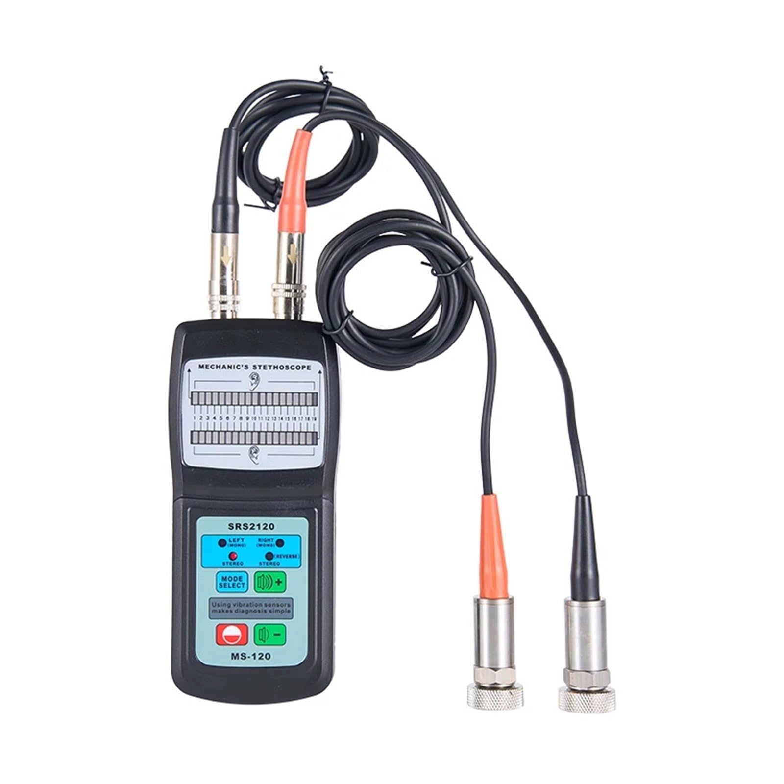 MS120 Vibration Listening Device Mechanical Fault Stethoscope MS-120 Engine Mechanical Fault Tester