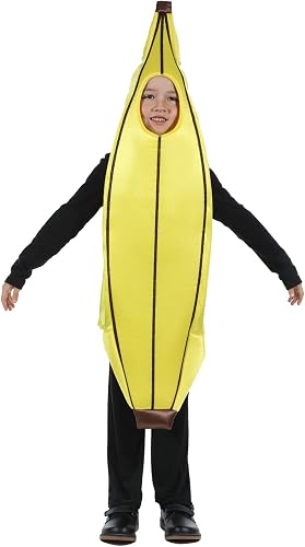 Unisex Kids Banana Costume Fit for Children's Ages 6-10years
