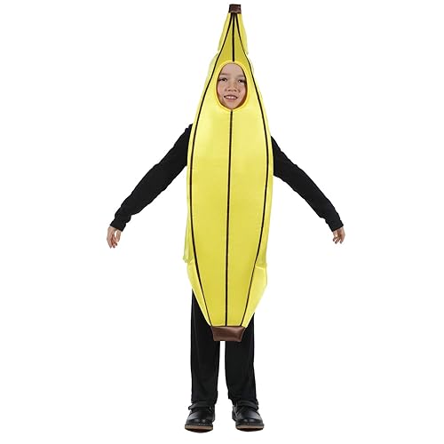 Unisex Kids Banana Costume Fit for Children's Ages 6-12years