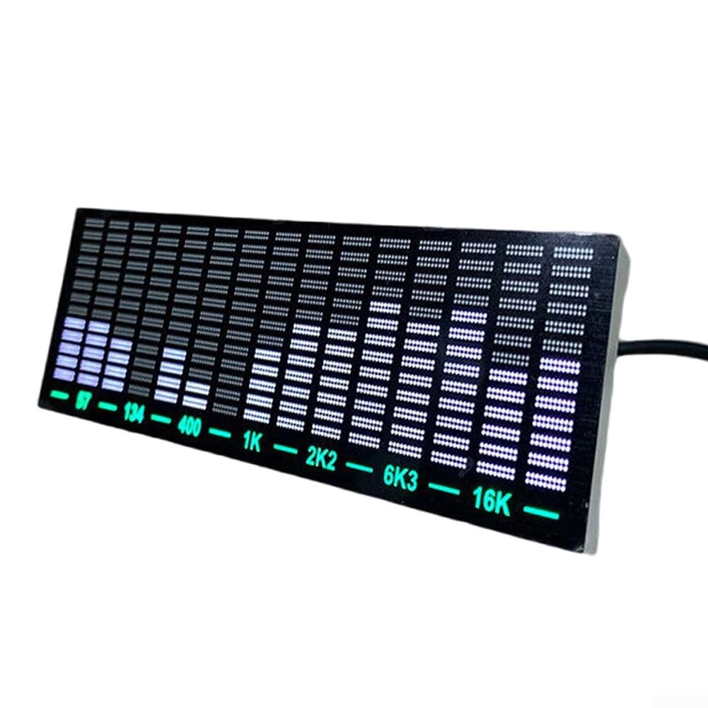 Módulo de visualización de espectro musical, pantalla LED de barra de 15 segmentos, indicador de nivel de audio, espectro de música, medidor VU