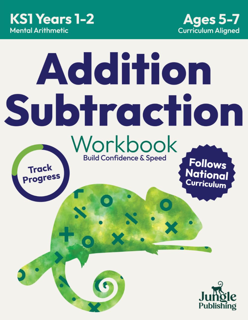 Addition and Subtraction Maths Workbook for 5-7 Year Olds: Adding and Subtracting Practice Book for Digits to 20 | KS1 Maths: Year 1 and Year 2 - ... K and Grade 1 Math Drills for Ages 5, 6 and 7