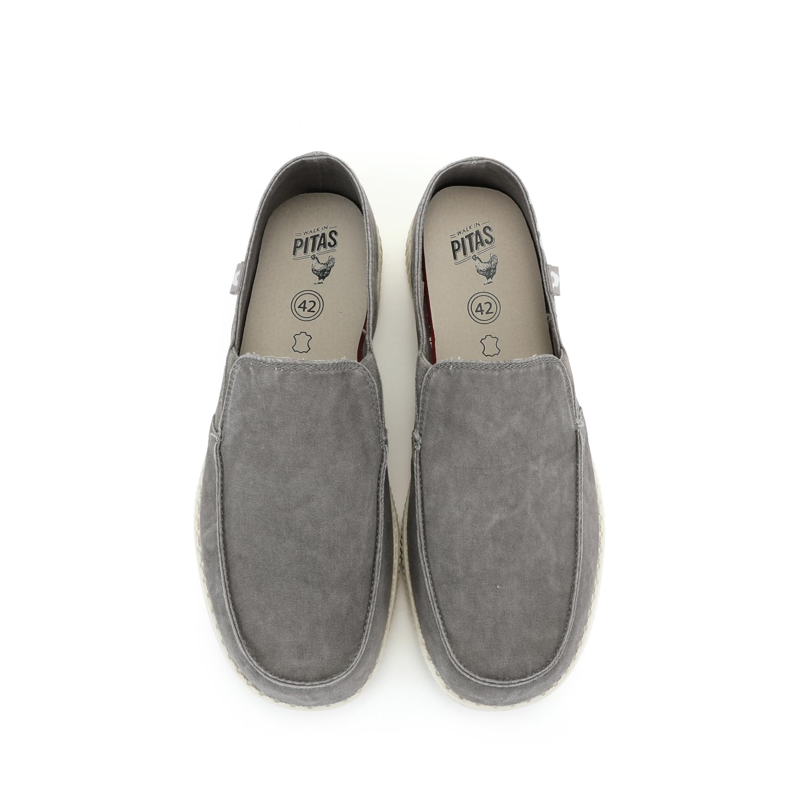 WALK IN PITAS | WP150 Slip ON Washed | Mocassini Uomo | Scarpe da Barca | Sportive Uomo | Sneakers Casual | Scarpa da Vela | Calzatura Senza Lacci | Scarpe Walkinpitas