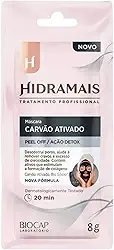 Hidramais Masc Facial Carvao Ativado Detox 8g