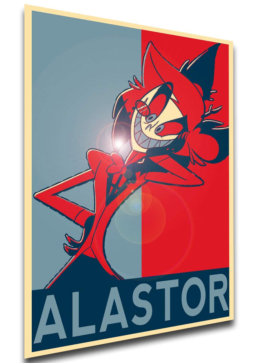 Poster - SA0440 - Propaganda - Hazbin Hotel - Alastor