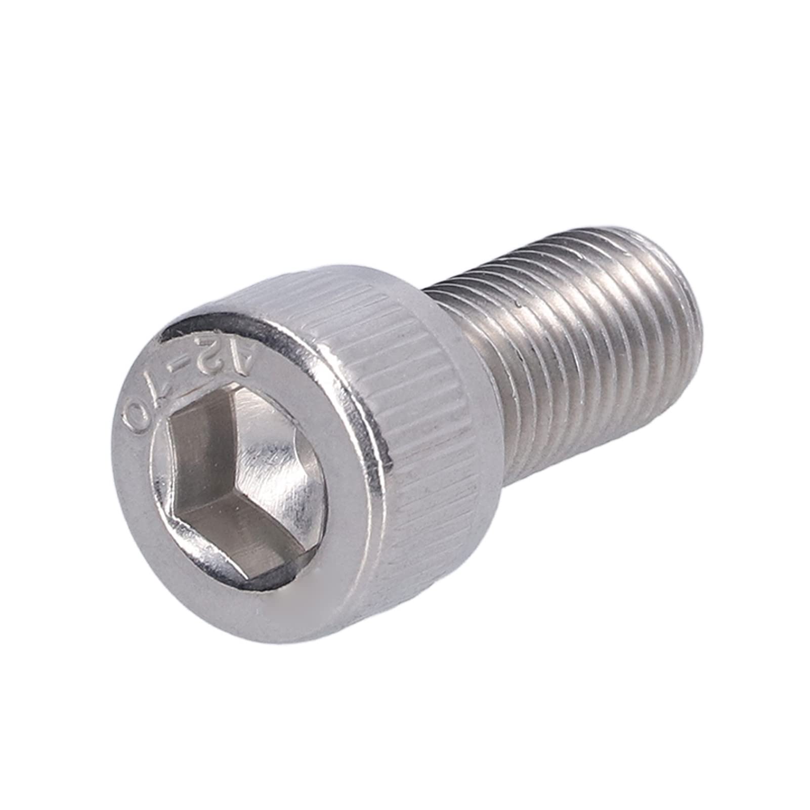 M10X1 25 Schraube M10 1,25 4 Pezzi Bullone Esagonale con Esagono Incassato Vite in Acciaio Inossidabile A2 1,25 Mm Fissaggio a Passo Fine Hardware (M10*20)