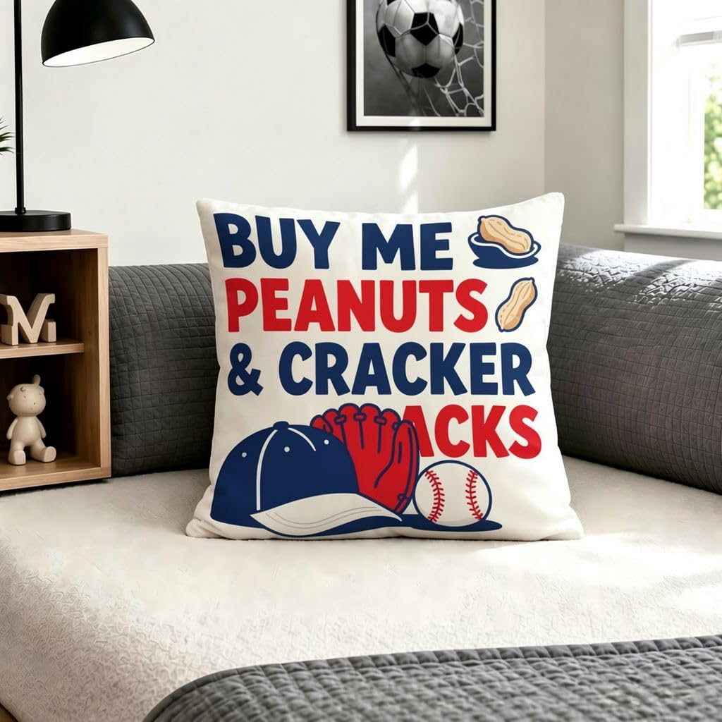 Baseball Throw Pillow Covers -20x20