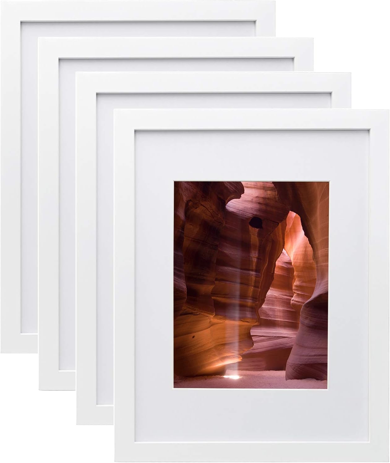 Ray & Chow 6x8 White Picture Photo Mounts Mats For Image Size 4x6 inch