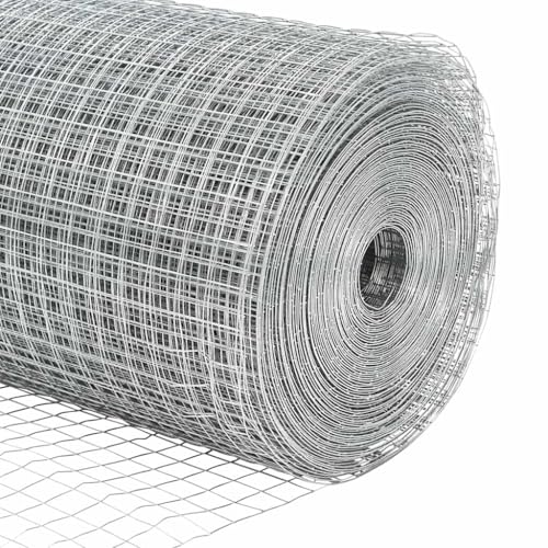 Robuster Drahtzaun aus Stahl 1,5 x 10 m Ideal fuer Garteneinzaeunung