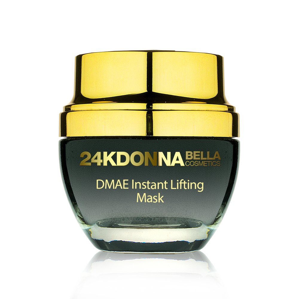 Donna Bella 24K Gold DMAE Instant Lifting Mask - 50ml - Helps Improve Elasticity and Tighten Your Skin