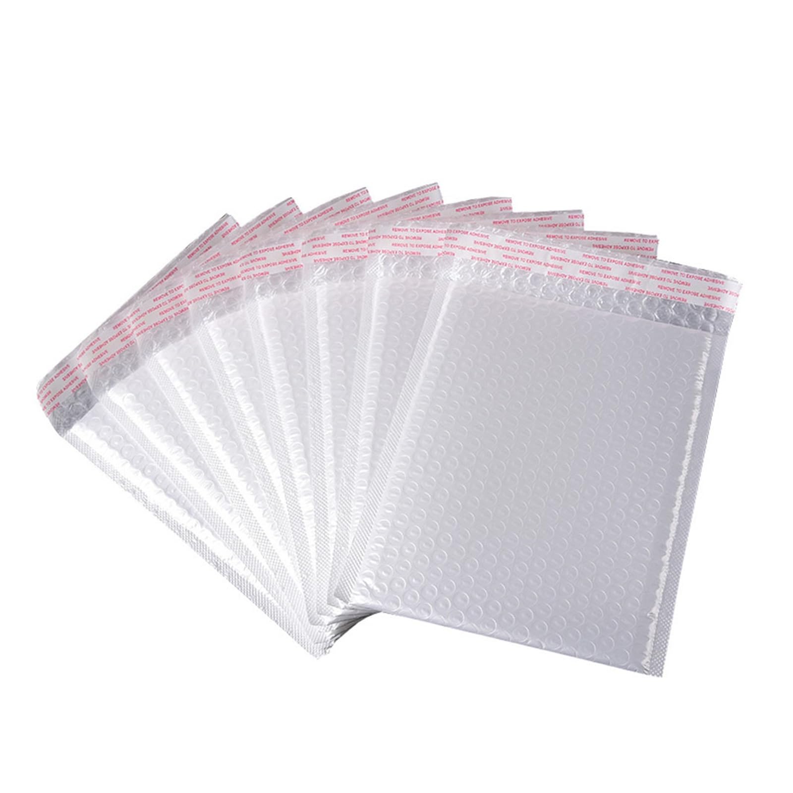 18cmX23cm 100 Pcs/Pack Disposable Shockproof Bubble Bag & Bubble Mailer for Packing & Sealing Protective Packaging