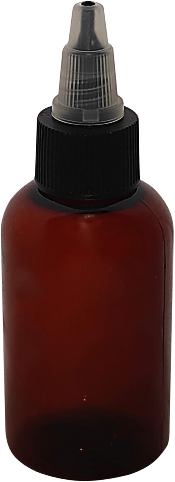 wolfmoon botanicals WM (Set of 6) 4oz Amber Boston Round Refillable, Reusable Empty Plastic Bottles w/Twist Open Yorker Cap โ DIY, Oils, Juice, Shampoo, Soaps, Paint, Arts & Crafts,