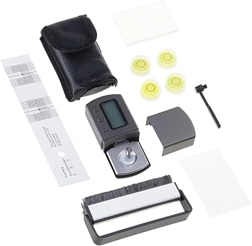 Turntable Tools Setup Kit Alignment Protractor Turntable LCD Force Scale Meter Gauge For LP Record Player Meter Gauge