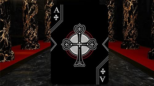 Miniatura 6 de Murphy's Magic Supplies, Inc. Naipes Lordz de platino negro (aluminio)