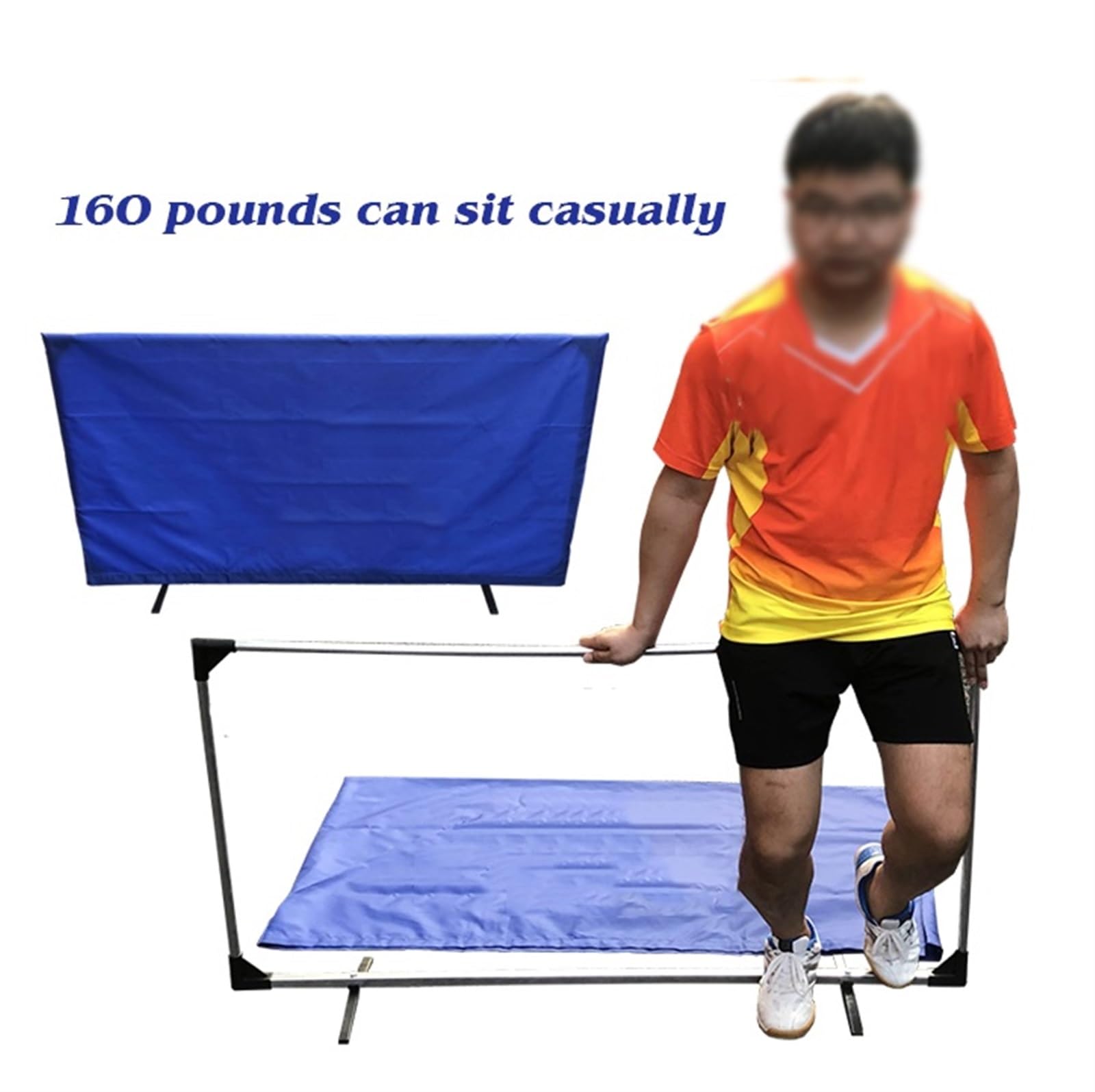 Barrière de tennis de table portable pliable pour club et auto-entraînement