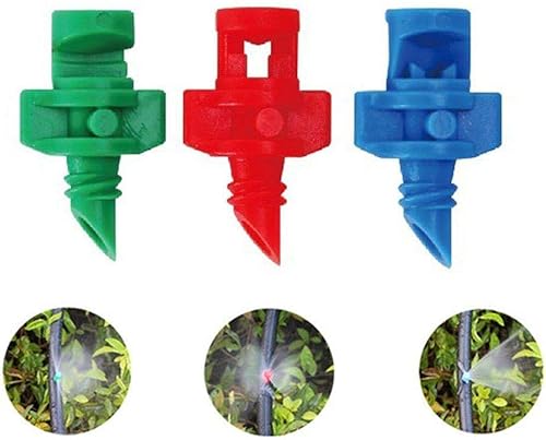 Miniatura 7 de 180 rociadores atomizadores de jardín, boquilla aeropónica, refracción de riego de jardín, cabezales de riego de nebulización, rociador de niebla,