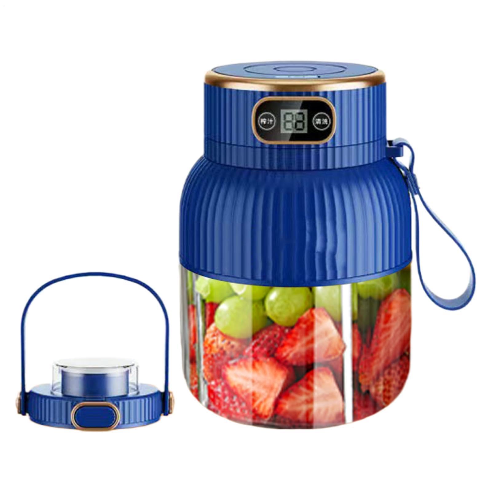 Licuadora exprimidora portátil, licuadora portátil para batidos Pantalla | Taza de de viaje Pantalla digital para batidos Smoothies