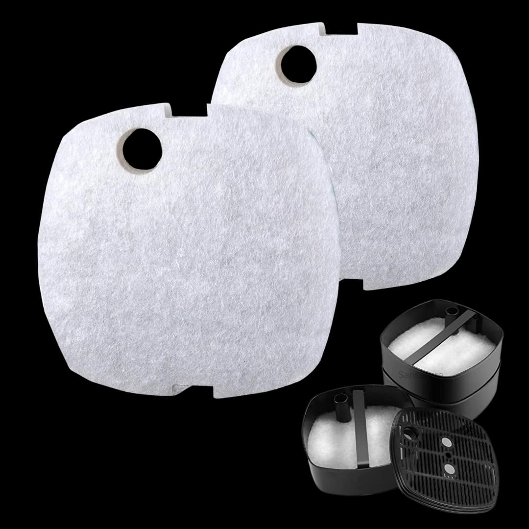 SANSEFERO Premier Plants Aquarium Sponge Canister Filter Replacement Sponge Hw-304A /304B/ 404A/404B/ 704A/704B(Pack Of 2 White) (B0D266F396) Amazon Price History, Amazon Price Tracker