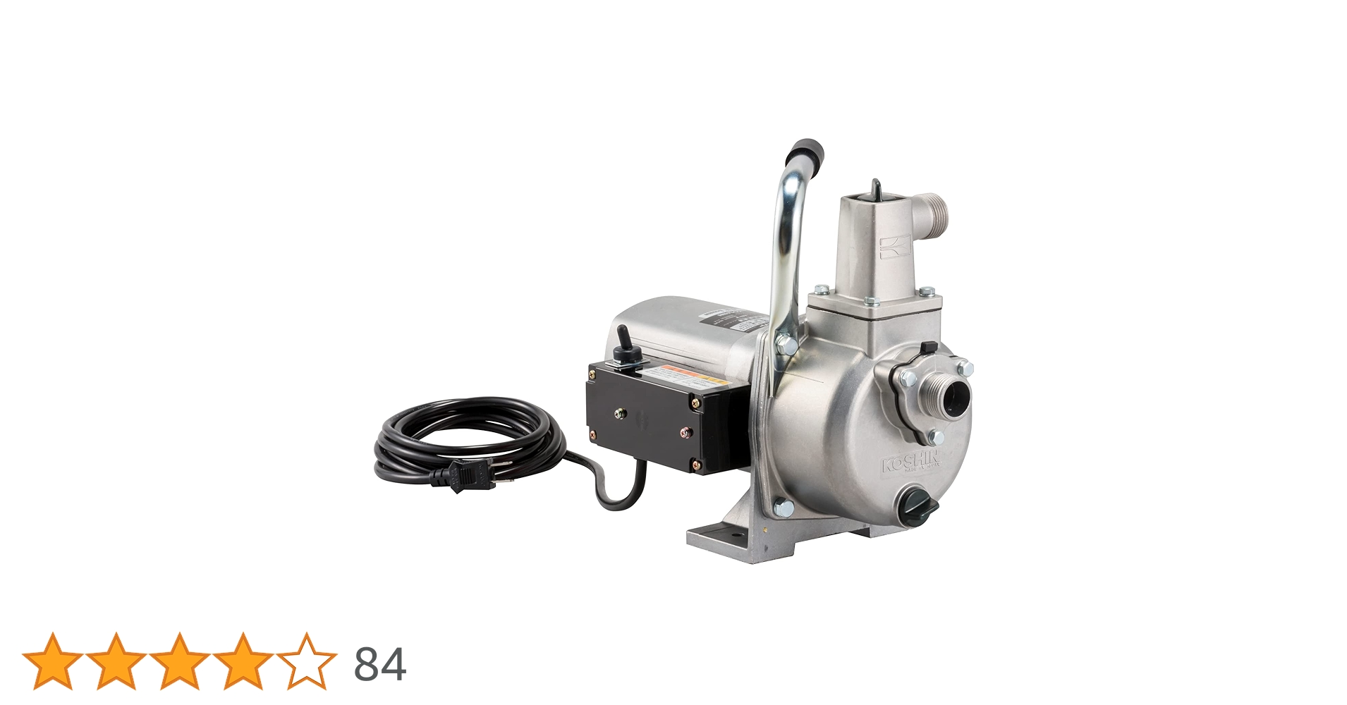 KOSHIN 工進 　 モーターポンプ MP-25 ホース付き Amazon | 工進(KOSHIN) ジェットメイト モーターポンプ MP-25-1