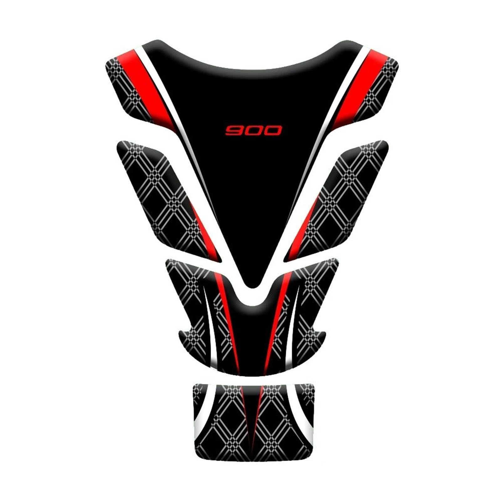 Motorcycle Accessories Tank Pad Gas Protector Decals Stickers Replace Kit for Kawasaki for Z 900 Helmet Protector(Color4)
