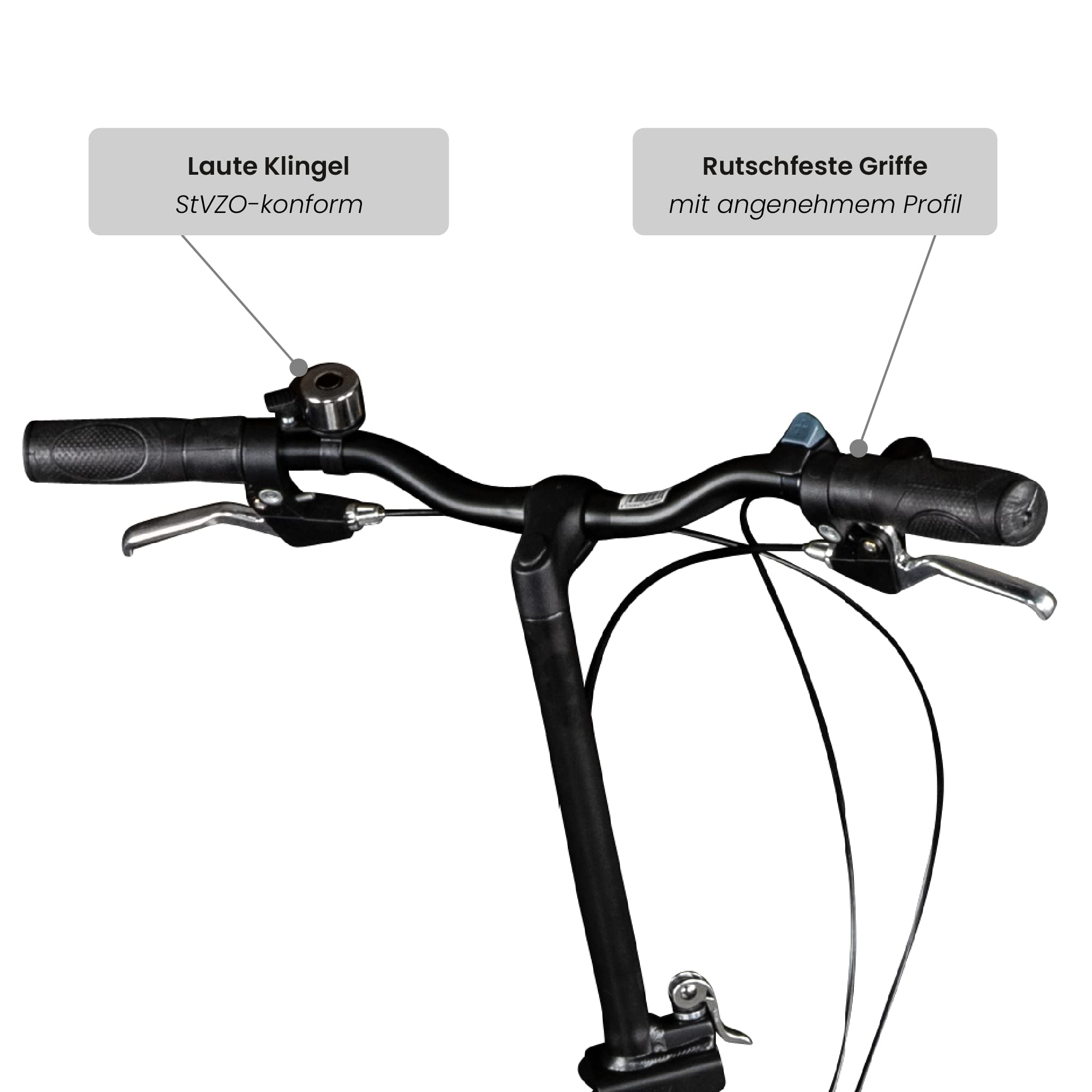 Galano Metropolis Klapprad Erwachsene 155-180 cm 6 Gänge Fahrrad V-Brakes Gepäckträger Klappfahrrad City Bike