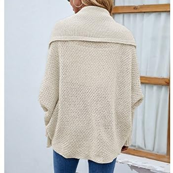 Amazon.com: Kinkia Women's Batwing Sleeve Cardigan Sweaters