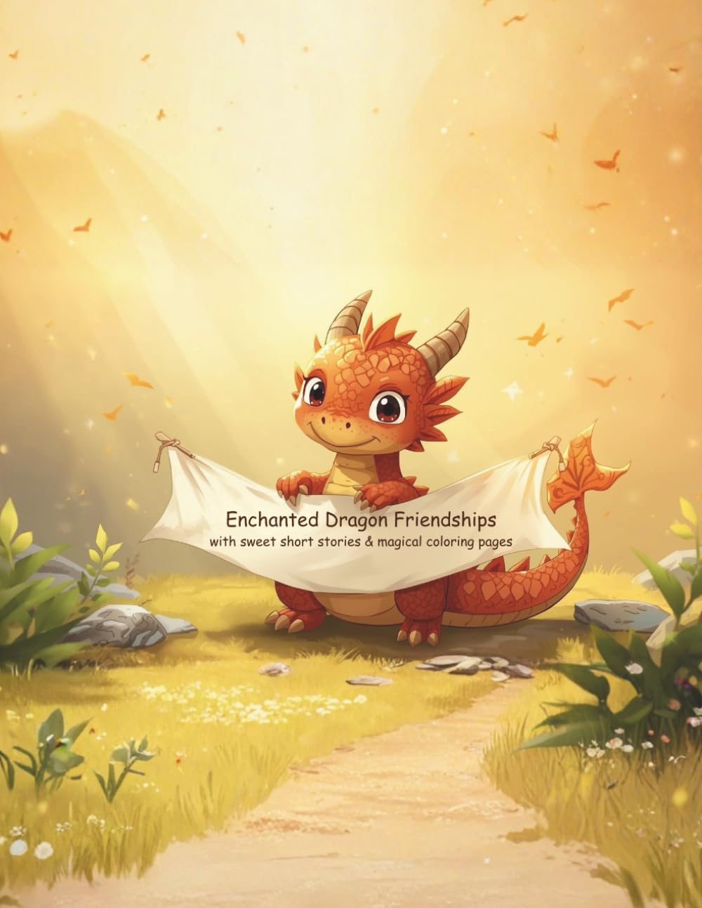 Enchanting Dragon Friendships Magical Coloring and Story Book about Courage, Friendship & Imagination for Children Age 4-8: 7 lovable baby dragons, ... imagination ideal for storytelling.