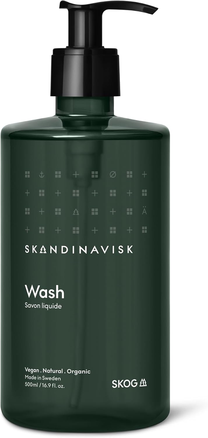 Skandinavisk SKOG Hand & Body Wash, igły sosnowe i szyszki jodłowe, sok brzozowy i konwalia. 500 ml