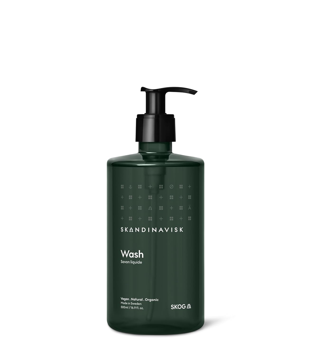 Skandinavisk ØY ‘Island' Hand & Body Wash, Scent notes: Crabapple and dog rose, water mosses and green leaves, 16.91 fl. oz.