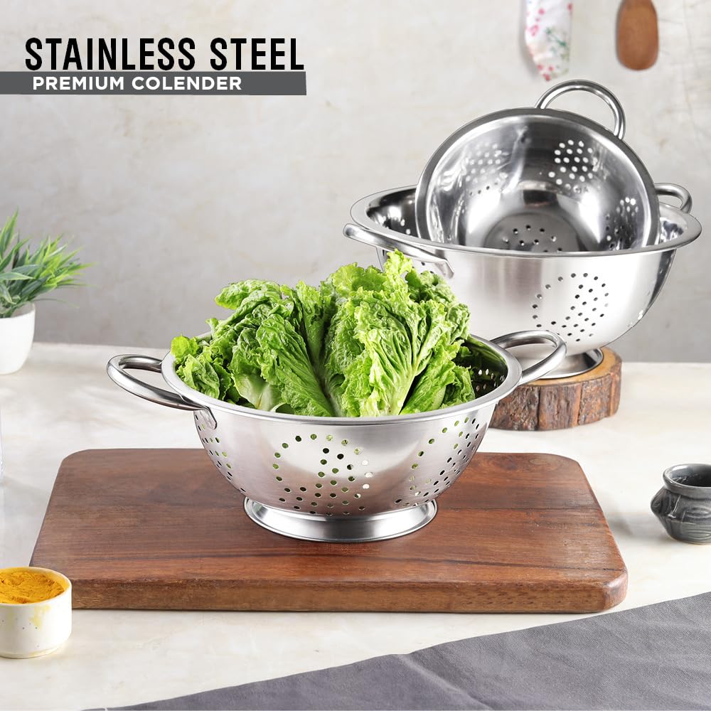AVADOR - Set di 3 colini in acciaio INOX