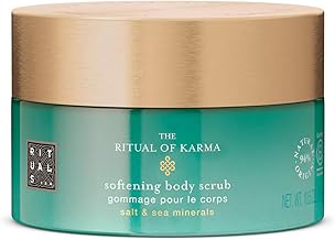 RITUALS The Ritual of Karma Body Scrub, Summer Scented Salt Scrub with Sea Minerals, Preps Skin for Summer Radiance, 94% Natural Origin Ingredients, 300g