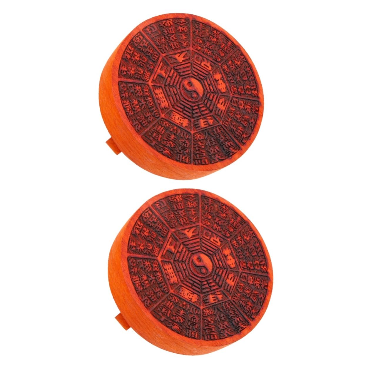 Outil Bagua de style chinois lot de 2 pour équilibrer les énergies de la maison