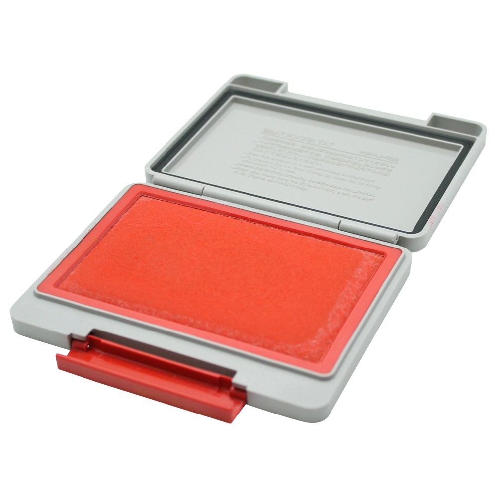 Shachihata podkładka do stempli do wielofunkcyjnego dużego czerwonego ATGN-3 (import z Japonii)