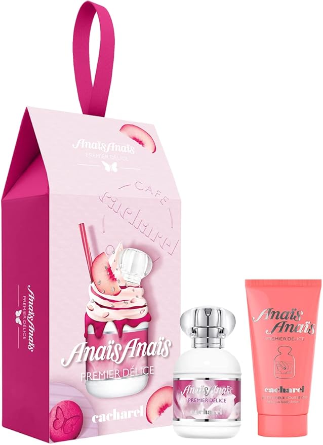 Anais Anais Premier Delice by Cacharel for Women - 2 Pc Gift Set 1.01oz EDT Spray, 1.7oz Body Lotion