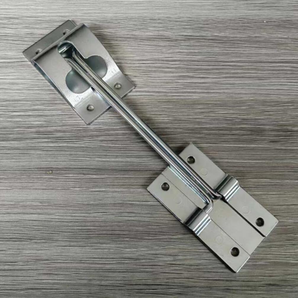 CALLARON 1set Rv Door Latch Hook Metal Trailer Door Holder Extended Design Easy Installation Weather-Resistant for Various Tailgates for Rvs and Cargo Trailers