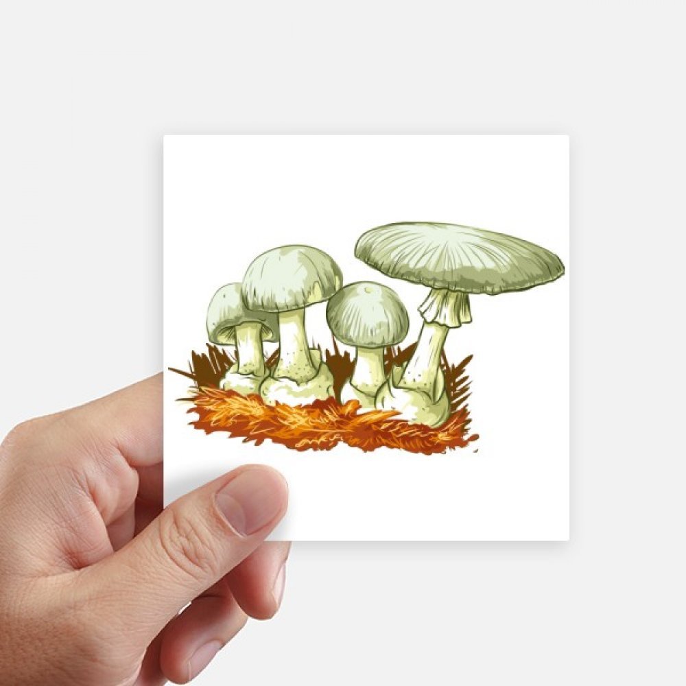Autocollant de 10cm pour ordinateur portable avec motif champignon