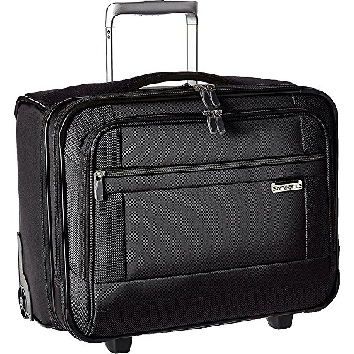 Samsonite Solyte Softside Expandable Luggage with Spinner Wheels, Black, Underseater