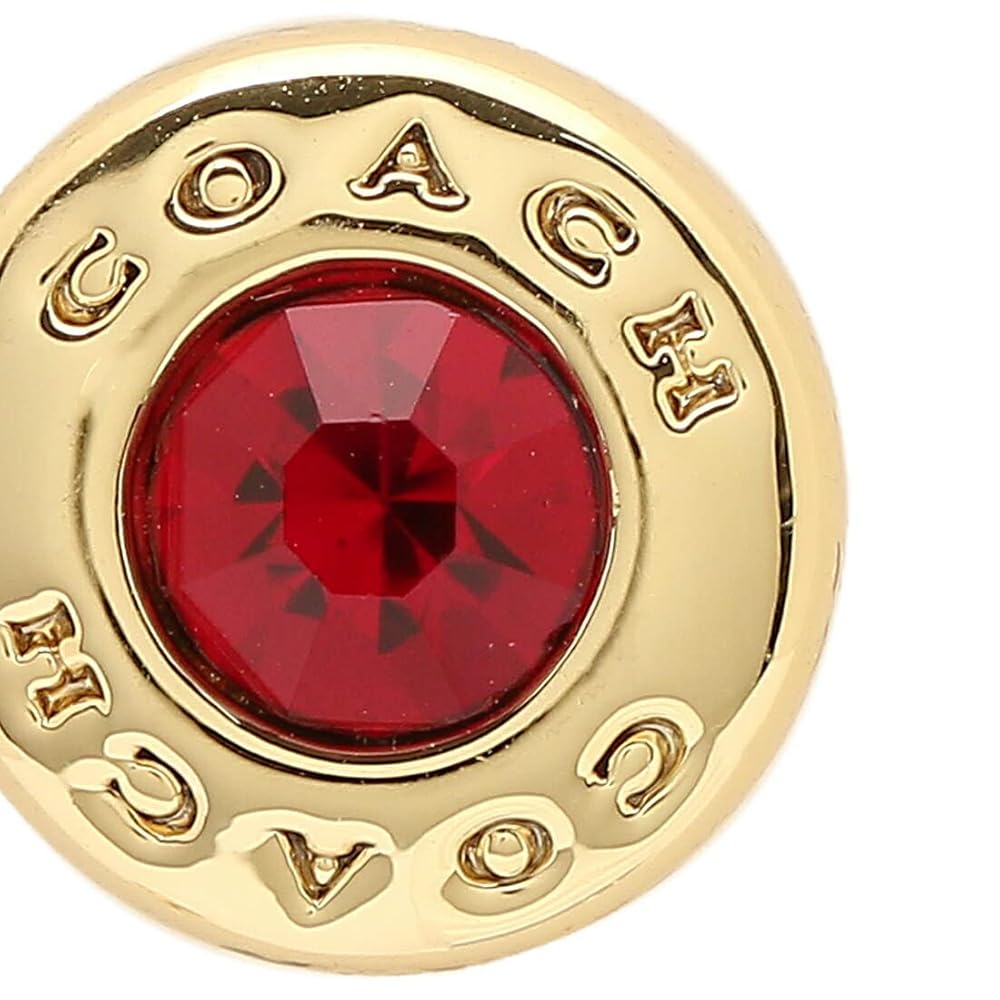 【新品】コーチ COACH  オープン サークル ストーン ストランド ピアス 公式】オープン サークル ストーン ストランド ピアス｜コーチ