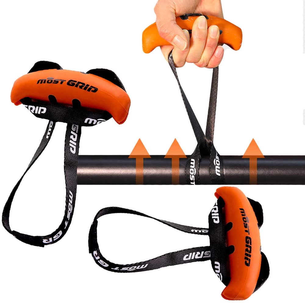 Funito Pull up Handles Ergonomic Resistance Band Handles Exercise Neutral Tranining Grip Workout Handles