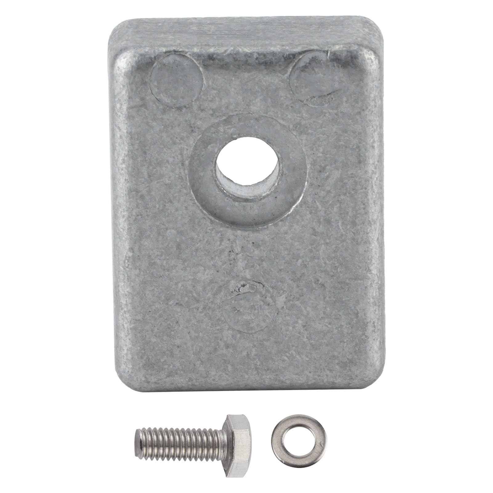 Anodo per Fuoribordo Aramox, Anodo di Zinco per Barca Adatto per Motore Fuoribordo 55320‑95311 55320‑95310 55321‑93J00 55321‑93J01DF25-DF300