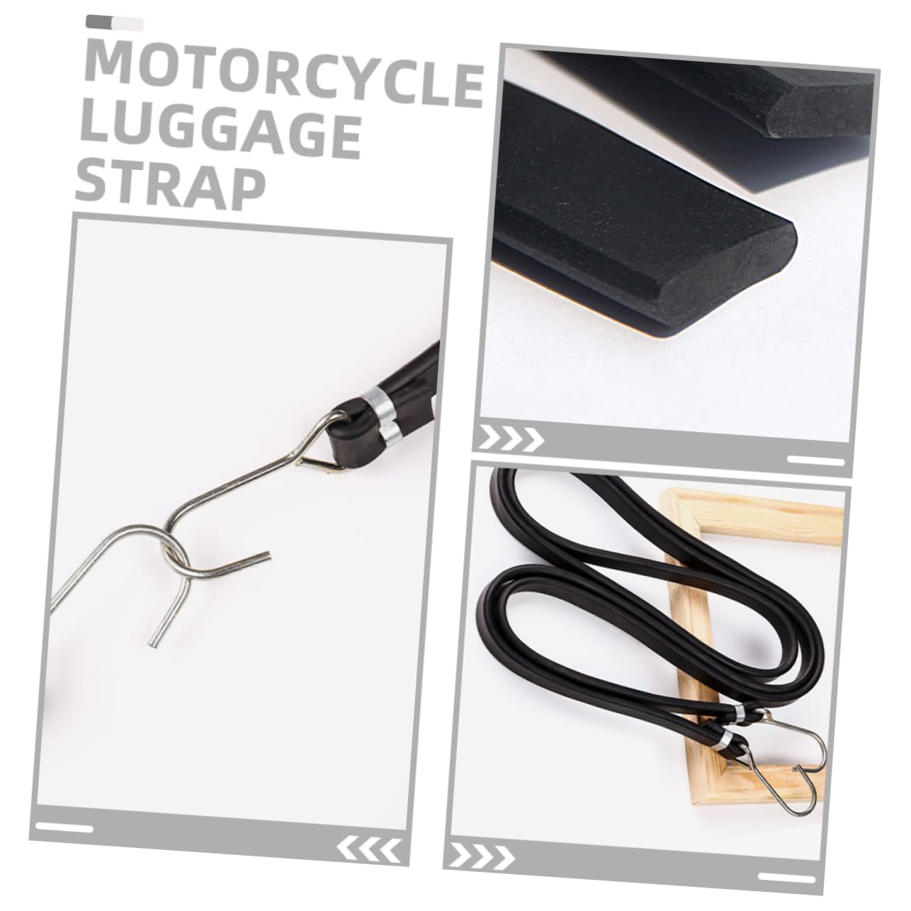 Gatuida 5pièces Sangle Élastique De Bagages pour Et Vélo Sangle Et Résistante Aux Étirements Idéale pour Transporter Vos Effets Personnels Toute Sécurité