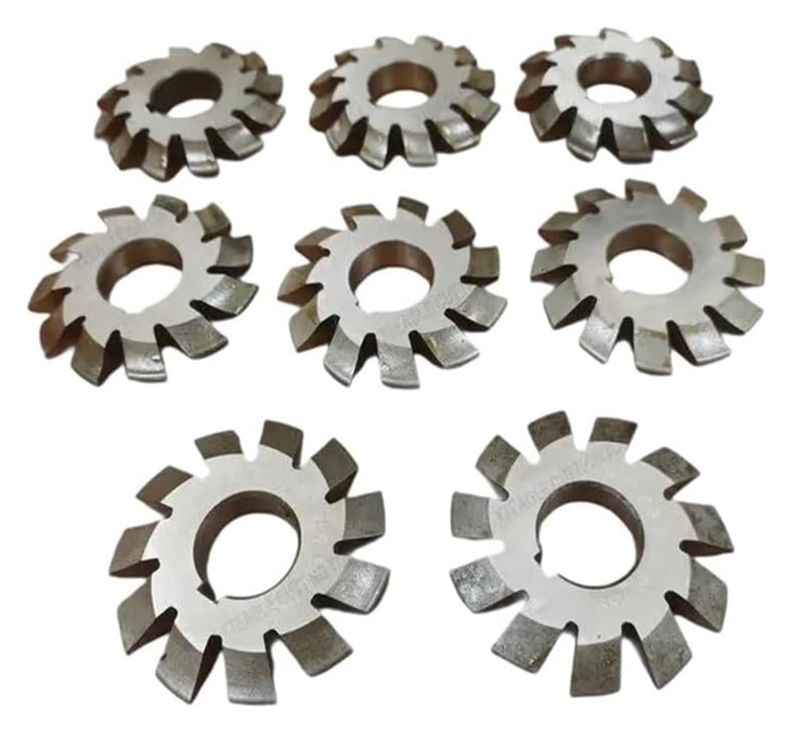Fresa de engranajes estriados de 30 grados, cortador de engranajes de acero rápido evolvente, suministros industriales for fresas (1 pieza)(M2*8)