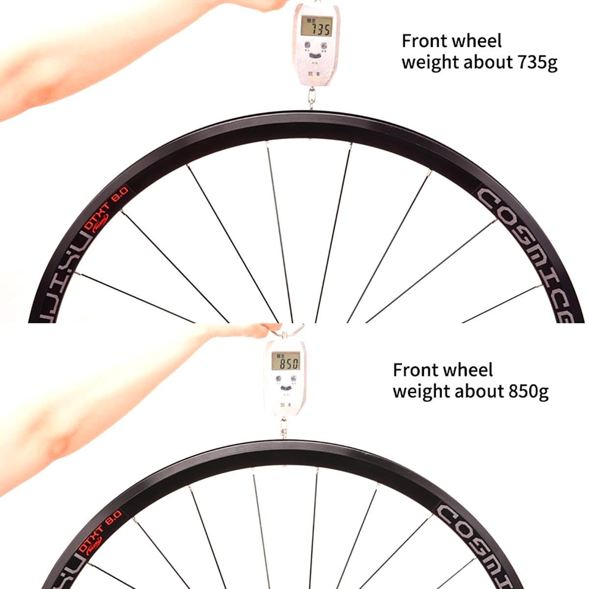 Juego De Ruedas 700C Para Bicicleta De Carretera Doble Capa Aleación De