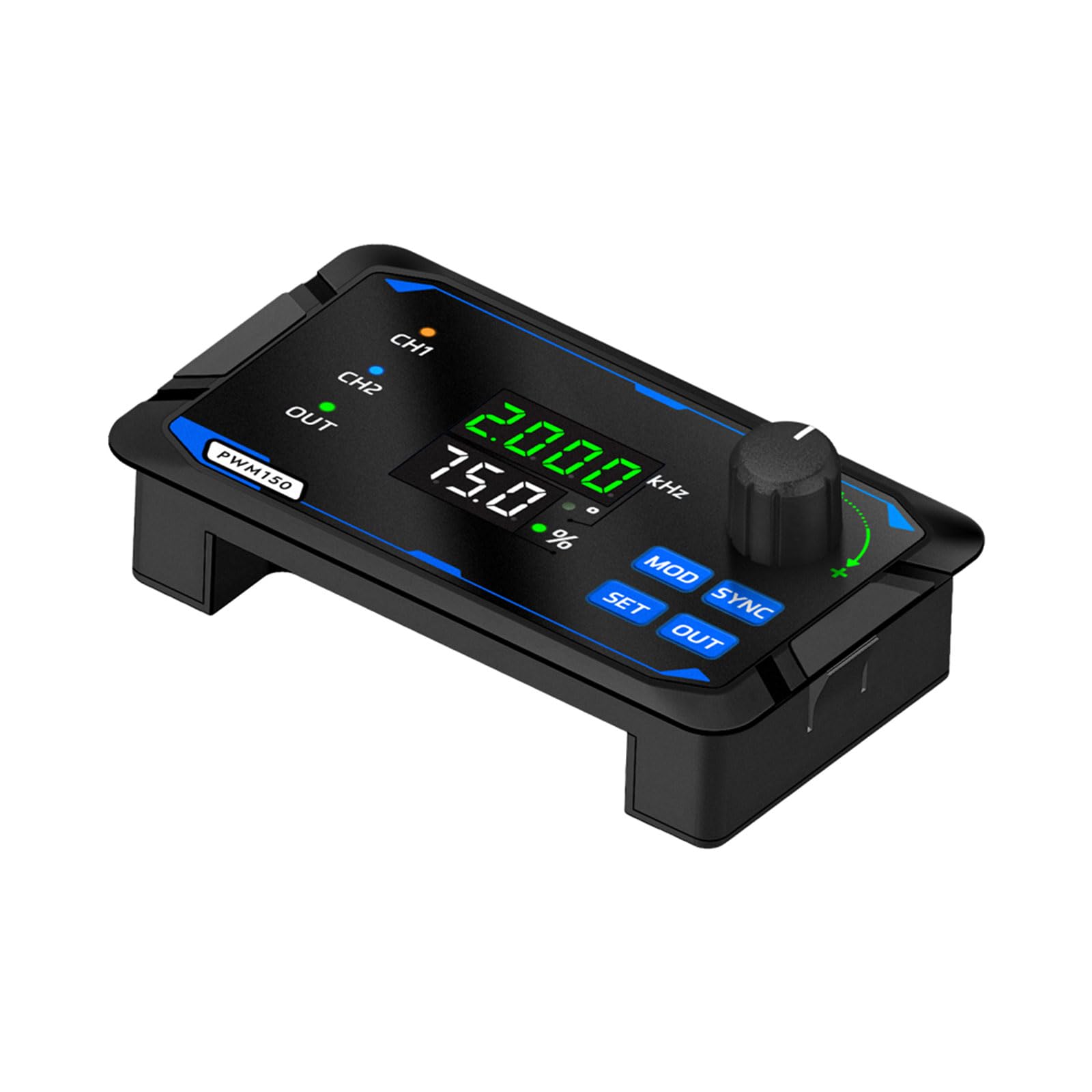 Channel Electronic Sign Generator PWM150 High Stability Output User Friendly for Measurement and Development ABS Sign Generator for Industrial Use